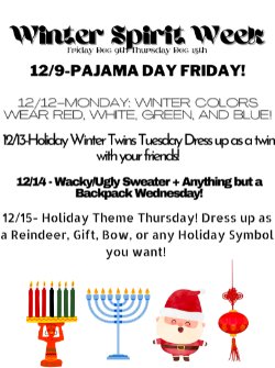 Winter Spirit Week 